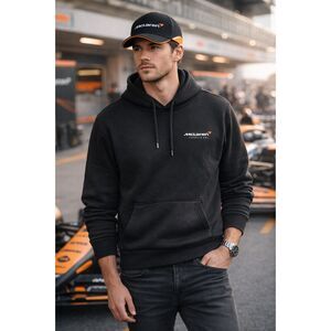 McLaren Formula One Black MCL60 Pullover Hoodie Sweatshirt Top  Mens Size XS
